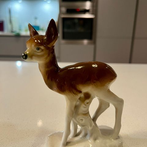 Vintage rådyr/ bambi porselensfigurer