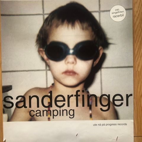 Sanderfinger - camping poster