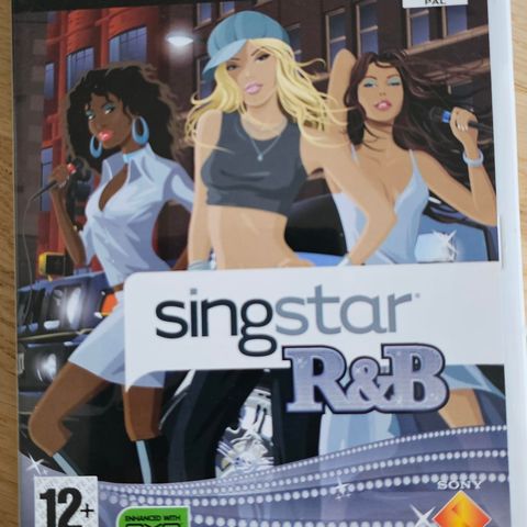 Singstar R&B spill for PlayStation 2.