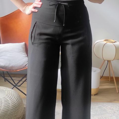 T by Alexander Wang svarte culottes høyt liv str s