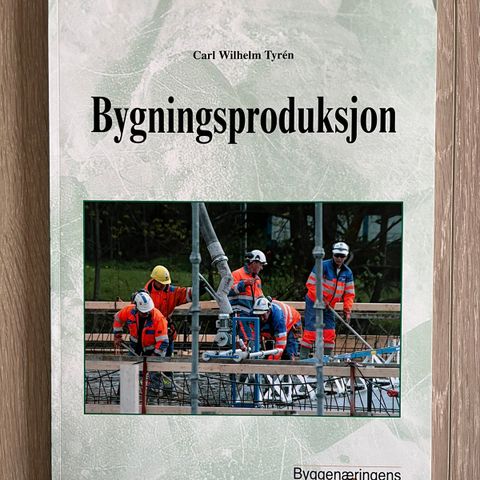 Bygningsproduksjon pensumbok