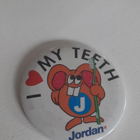 I love my teeth - Jordan - Reklamespeil