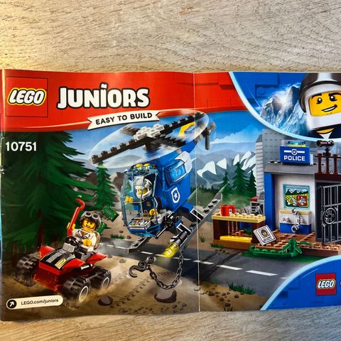 Lego Juniors, Fjellpoliti på jakt, 10751