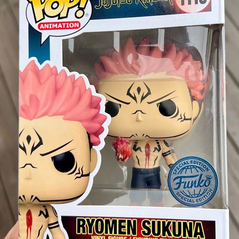 Funko Pop! Ryomen Sukuna with Heart | Jujutsu Kaisen (1118)