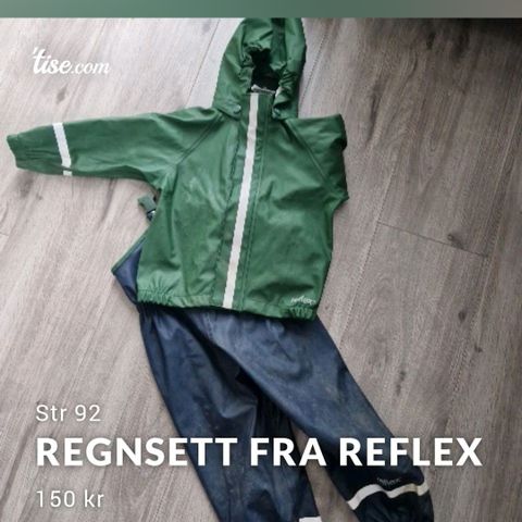Regnsett reflex 92