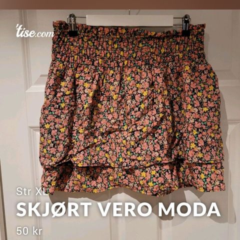 Skjørt Vero Moda str XL Nytt