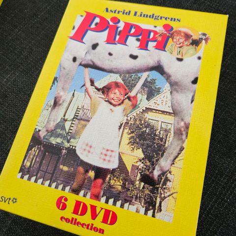 Pippi Langstrømpe 6 dvd-collection