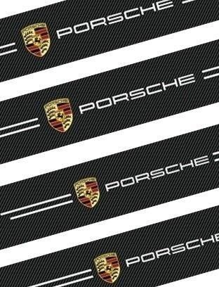 Terskelbeskytter terskelfilm terskelbeskyttelse Porsche Cayenne Panamera Cayman