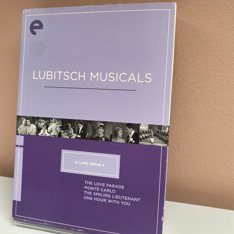 Lubitsch Musicals DVD samling