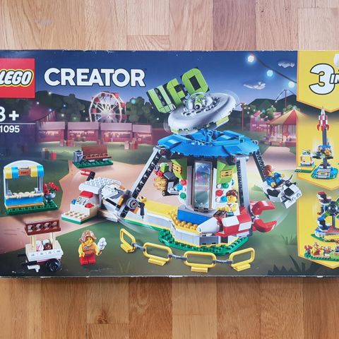 Uåpnet og forseglet Lego Creator 3-i-1 31095 Tivolikarusell