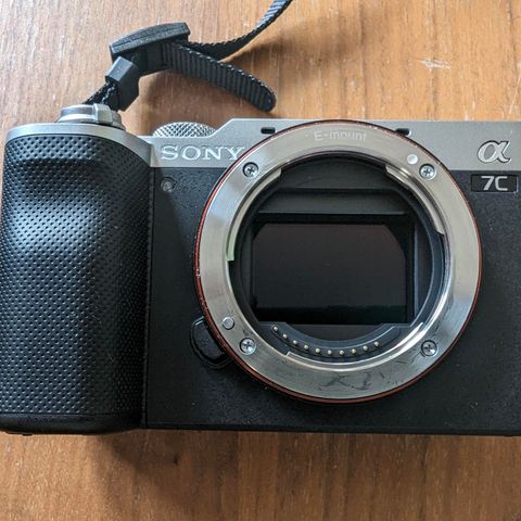 Sony A7C Kamerahus (brukt 1 eller 2 ganger)