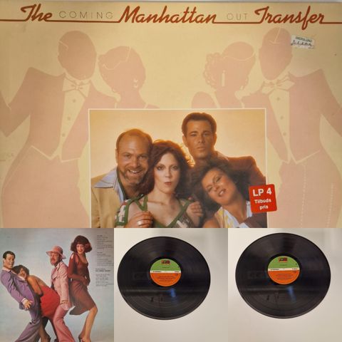 MANHATTEN TRANSFER "COMING OUT" 1976