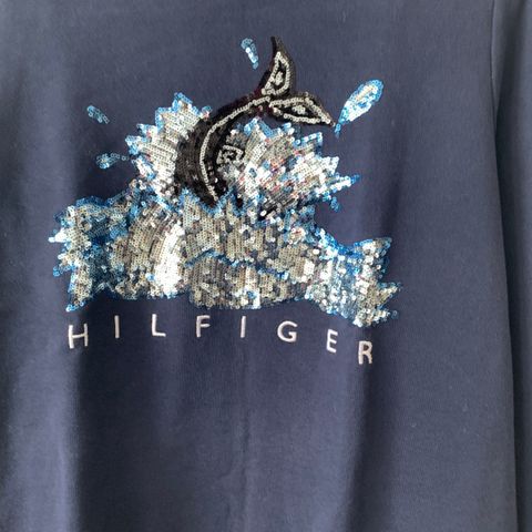 Dame genser med paletter Tommy Hilfiger