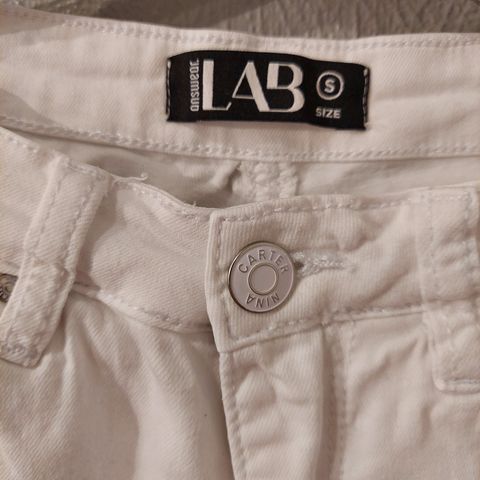 Hvit bukse Jeans Answear Lab - "S"