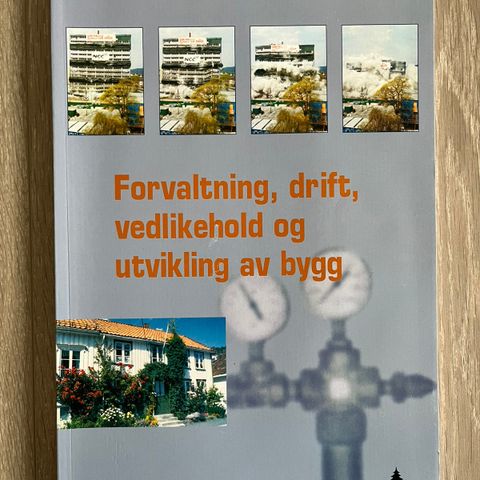 Forvaltning, drift, vedlikehold og utvikling av bygg pensumbok