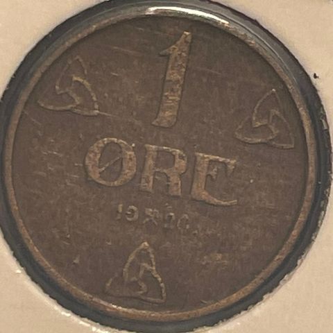 1 øre 1926 Haakon VII