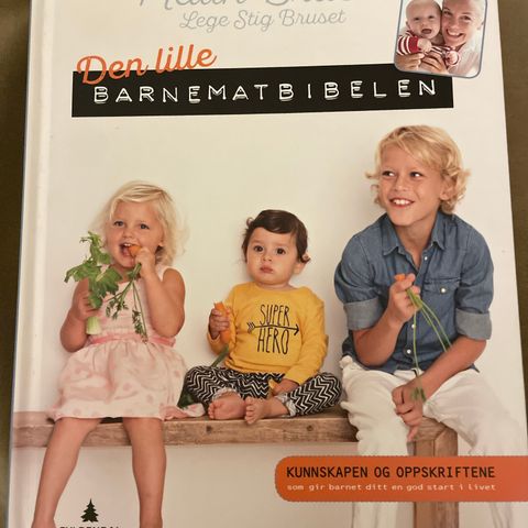 Den lille barnematbibelen/ barnemat oppskrifter (innbundet)