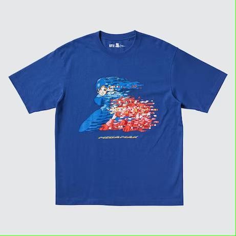 Megaman Capcom 40th Anniversary x Uniqlo XL