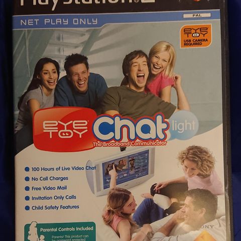 EyeToy chat light til Ps2.