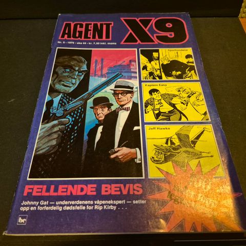 Agent X9 nummer 5. 1975.