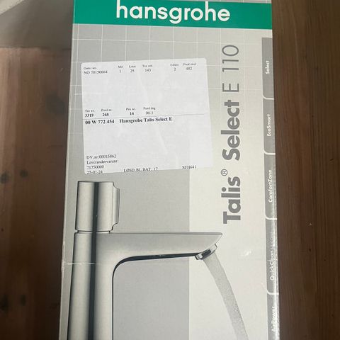 blandebatteri Hansgrohe Talis E 110