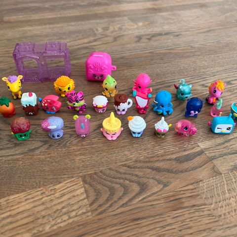 Hatchimals og Shopkins figurer