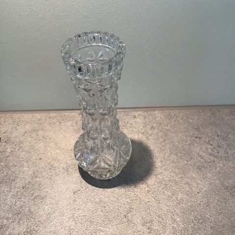 Glassvase selges