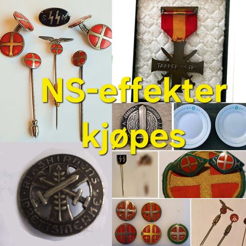 Nasjonal Samling (NS)-effekter kjøpes