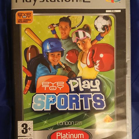 Eyetoy play sports platinum til Ps2.