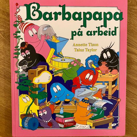 Barnebok ~ BARBAPAPA på arbeid