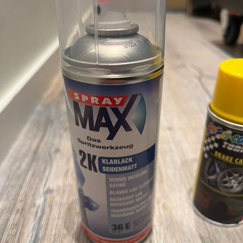 SprayMax 2K Klarlakk silkematt
