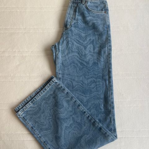 Regular wide jeans, Never Demin, str 29/31