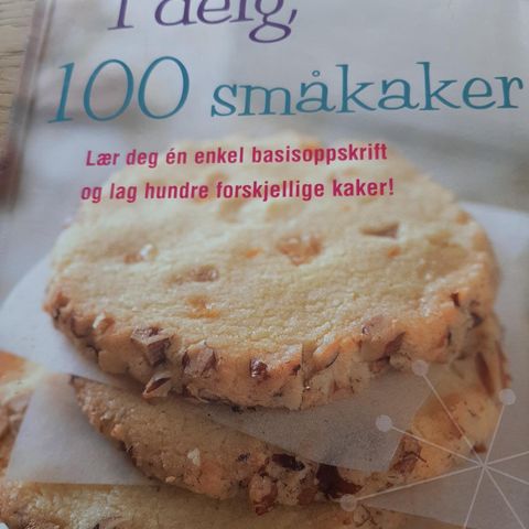 1 deig 100 småkaker.