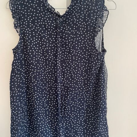 Zara bluse med stjerner