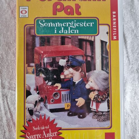 Postmann Pat Sommergjester i dalen VHS