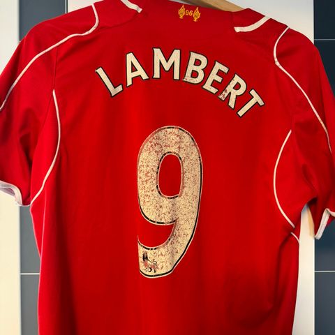 Rickie Lambert #9 Liverpool drakt. Legendarisk spiller [Reservert]