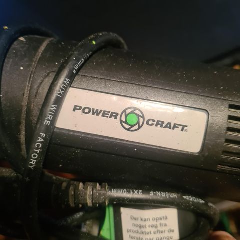 Power craft varmluftpistol 1500w