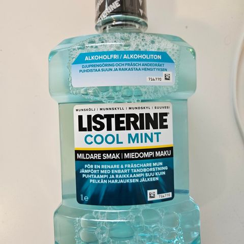 Listerine Cool
Mint Munnskyll 1L