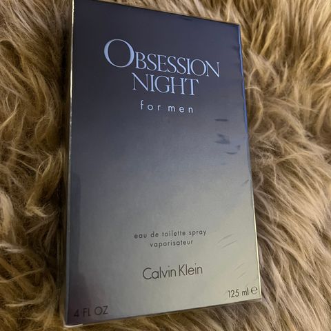 CALVIN KLEIN vintage OBSESSION NIGHT EDT 125ML