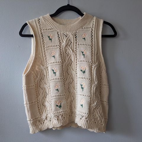 Zara knitted vest S…...............................