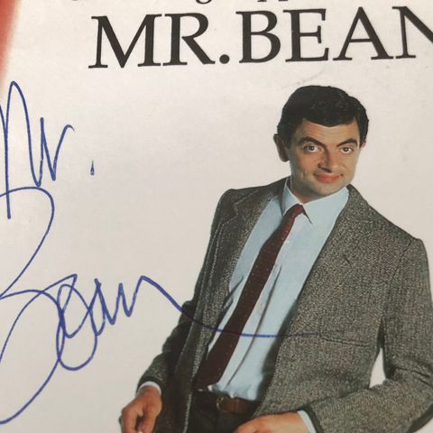 Mr. Bean autograf
