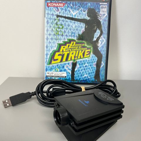 PlayStation 2 spill: Dance Dance Revolution Strike (JPN) med EyeToy-kamera