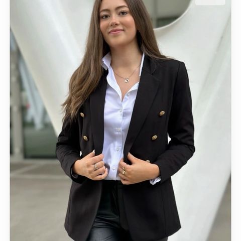 Lekker  flaskegrønn blazer