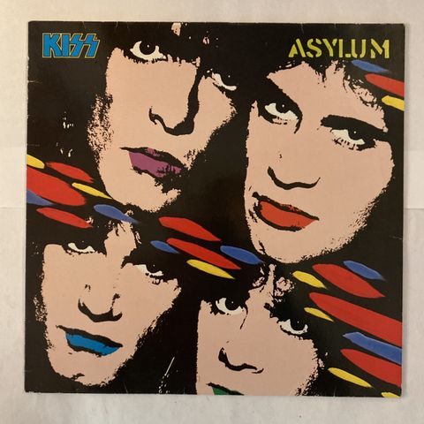 KISS vinyl "Asylum"