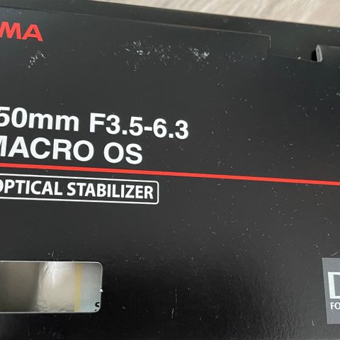 Sigma Makro 18-250 til Nikon