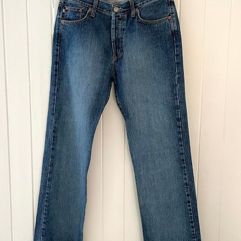 Vintage jeans fra 90-2000 tallet  Y2K  (Str 31/34)