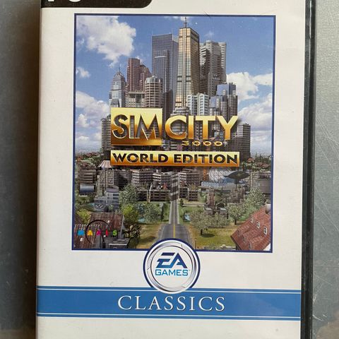 PC-spill med Sim City 3000 World Edition
