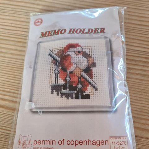 Ny - Memo Holder lite broderi sett