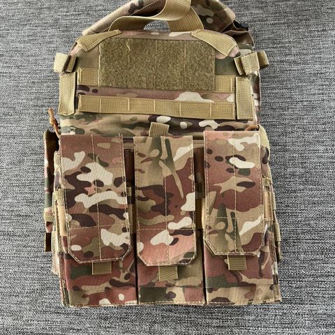 Tactical militær vest cp camo