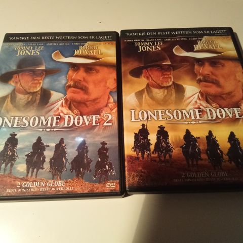 Lonesome Dove 1-2.  - Return to Lonesome Dove Norsk tekst